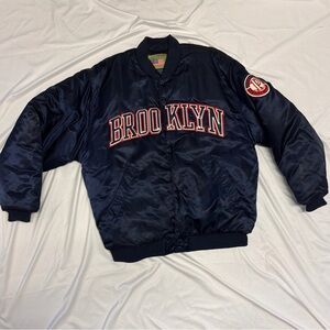 Vintage 90’s men’s Brooklyn Navy Bomber Jacket
